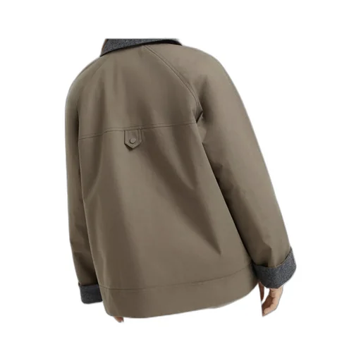 Funnel-Neck Jacket