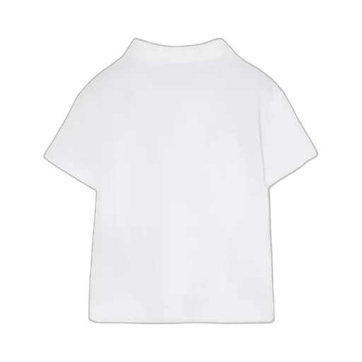 Burberry Kids Johane Logo Embroidered Polo Shirt