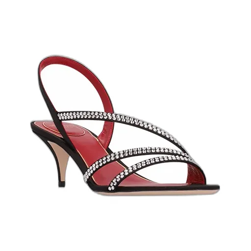 Open-Toe High-Heeled Sandals