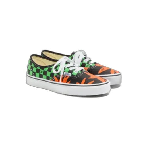 Valentino X Vans Checkerboard Lace-Up Sneakers