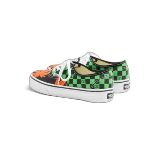 Valentino X Vans Checkerboard Lace-Up Sneakers