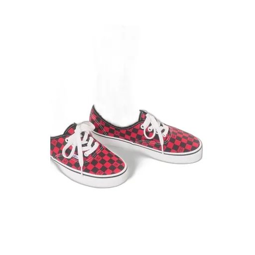 Valentino X Vans Checkerboard Lace-Up Sneakers