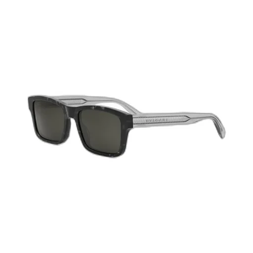 Bulgari Rectangular Frame Sunglasses