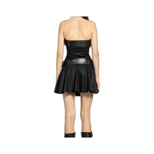 Double-Belted Mini Dress