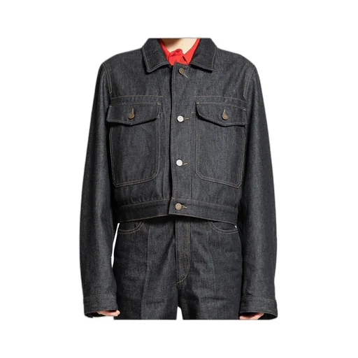 Lemaire Cropped Denim Blouson