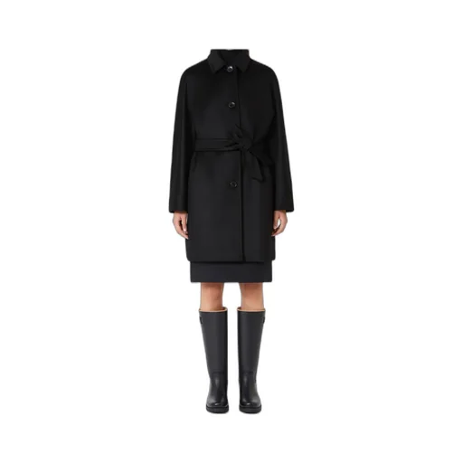 Camel Coat With Belt