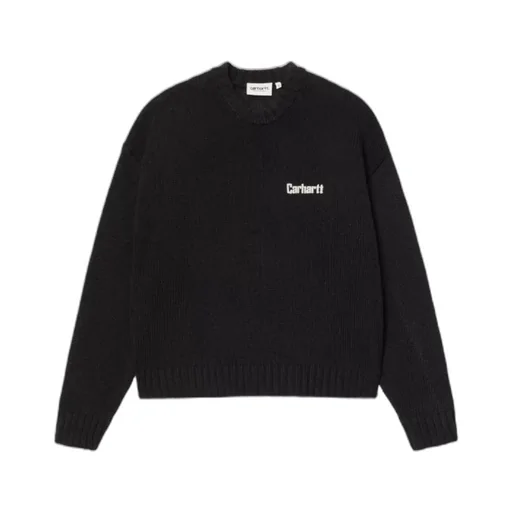 Logo-Detail Heart-Print Sweater