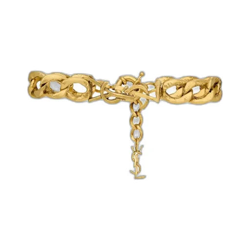 Saint Laurent Cassandre Chain Bracelet