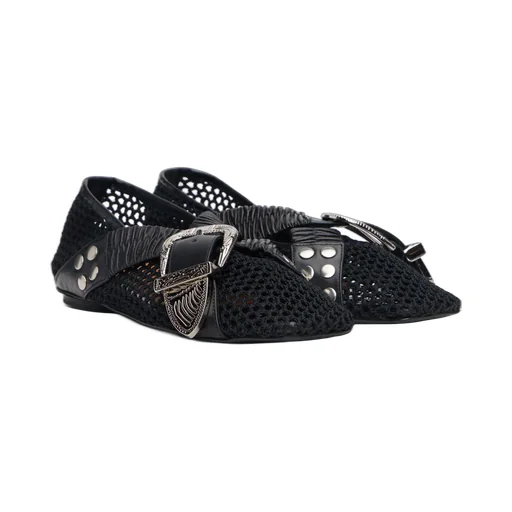 Mesh Ballet Flats