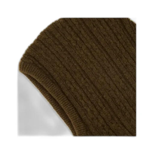 Mm6 Maison Margiela Numeric Patch Cable Knitted Hat