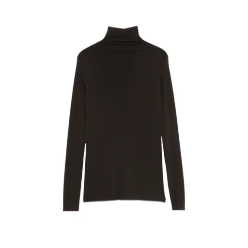 Turtleneck Long-Sleeve T-Shirt