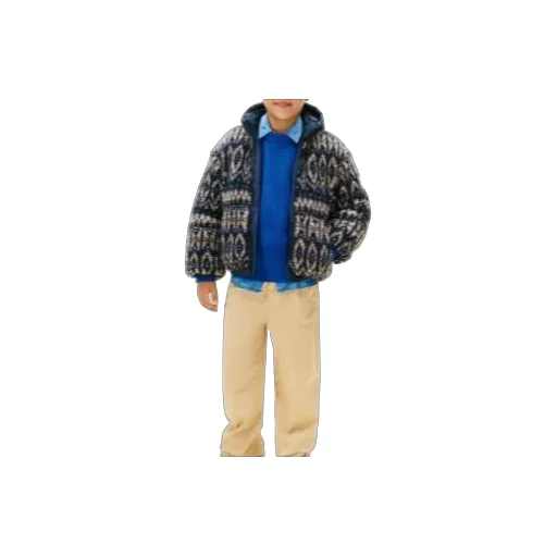 Fairisle Teddy Jacket