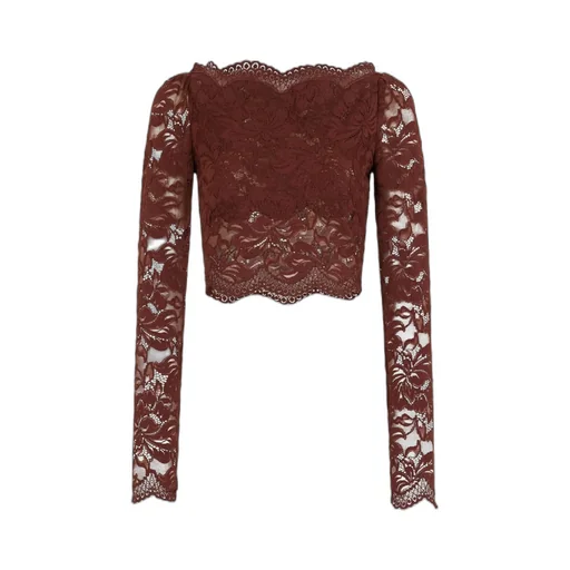 Rabanne Crop Lace Top