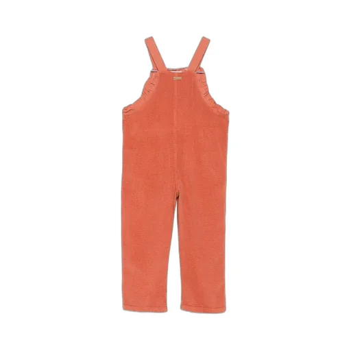 Ruffled-Corduroy Jumpsuit