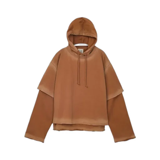 Long-Sleeved Hooded Sweatshirt