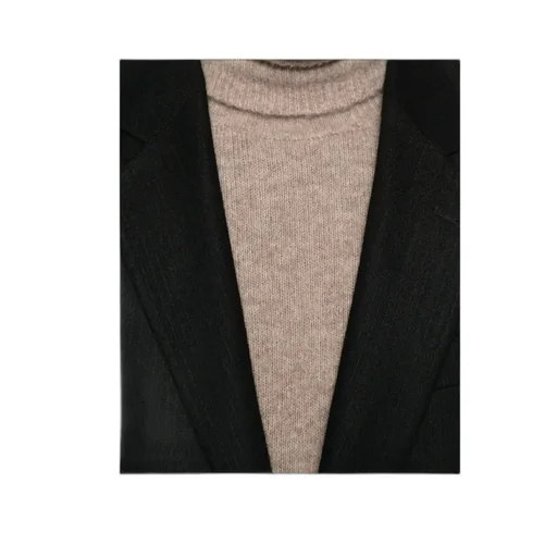 Turtleneck Long-Sleeved Sweater