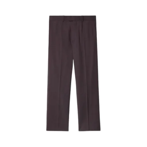 Hook-And-Button Tailored Trousers
