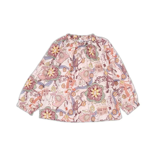 Il Gufo Pattern-Printed Blouse