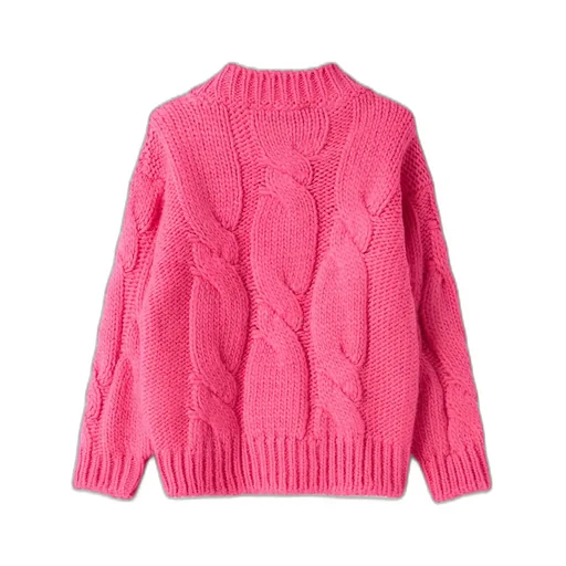 Cable-Knit Sweater