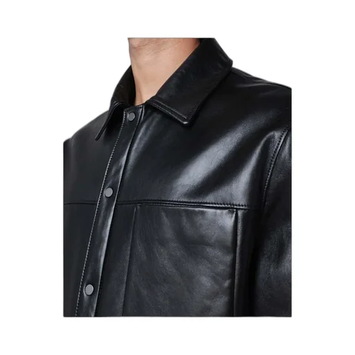 Pocket Leather Jacket