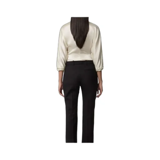 Draped V-Neck Top