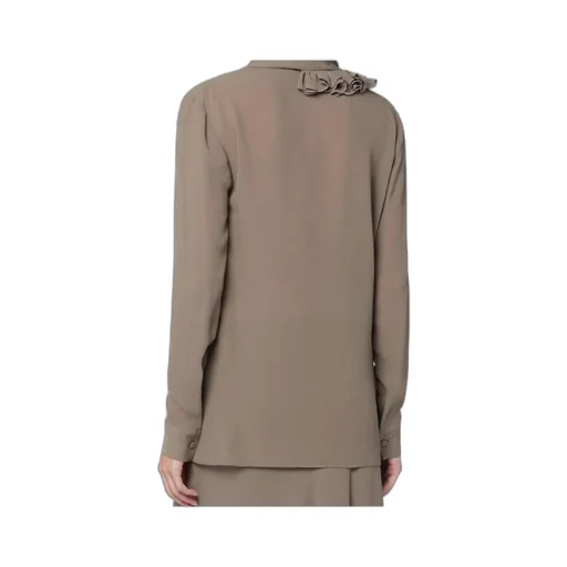 Floral Embroidered Shirt