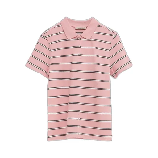 Striped Polo Top