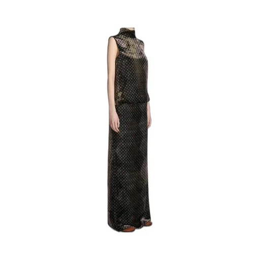 Printed Evening Dress
