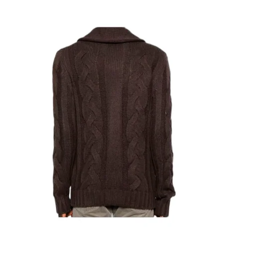 Barba Cable-Knit Cardigan