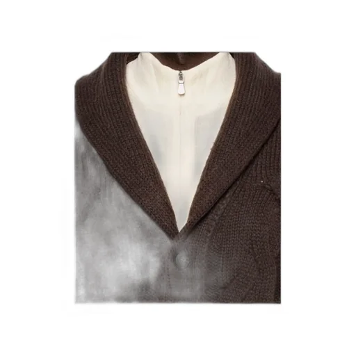 Barba Cable-Knit Cardigan