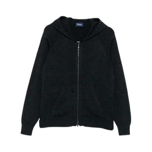 Hooded Zip-Up Sweater