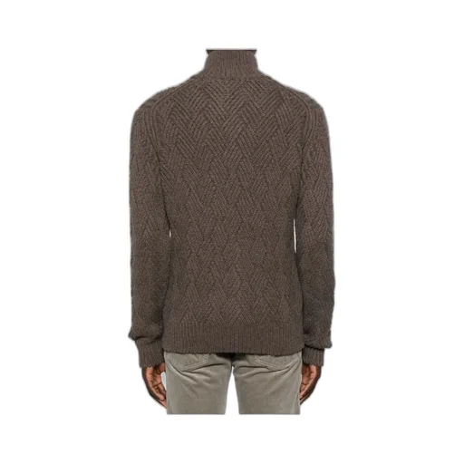 Long-Sleeved Cardigan Sweater