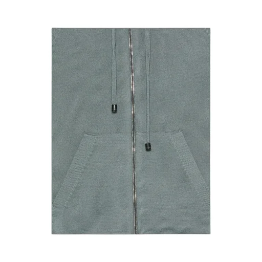 Hooded Zip-Up Sweater