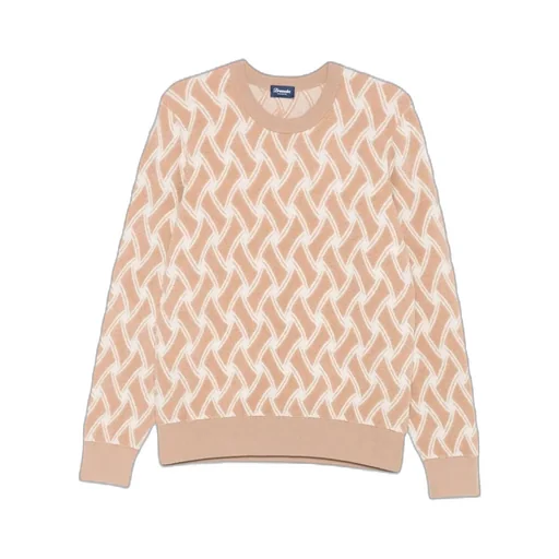 Geometric-Pattern Wool Sweater