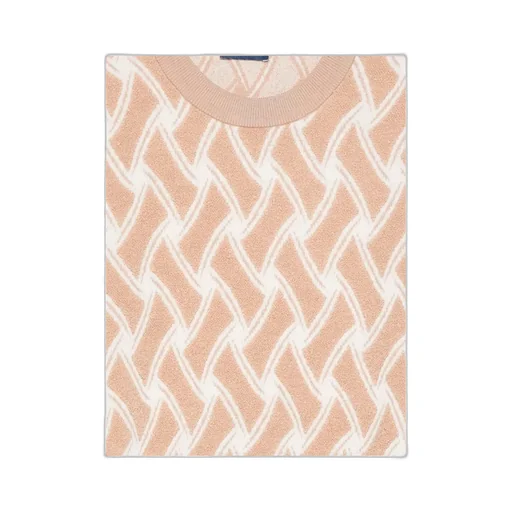 Geometric-Pattern Wool Sweater