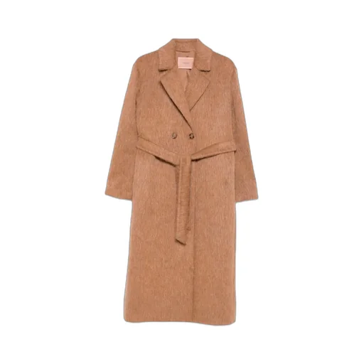 Twinset Belted Long Coat