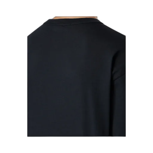 Regular-Fit Long-Sleeve T-Shirt With Tone-On-Tone Compass Patch