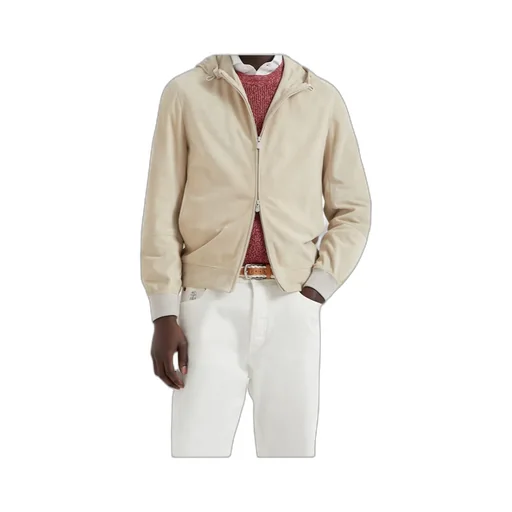 Zip-Up Hooded Sweatshirt