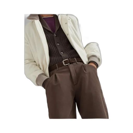 Brunello Cucinelli Buttoned Straight-Leg Trousers