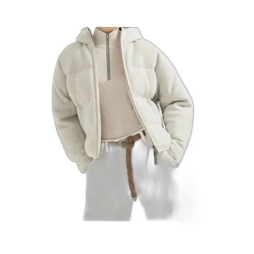Brunello Cucinelli Padded Zip-Up Coat
