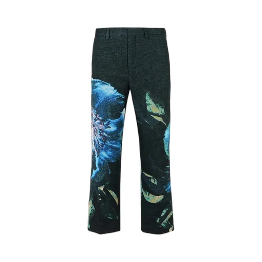 Patterned Casual Pants