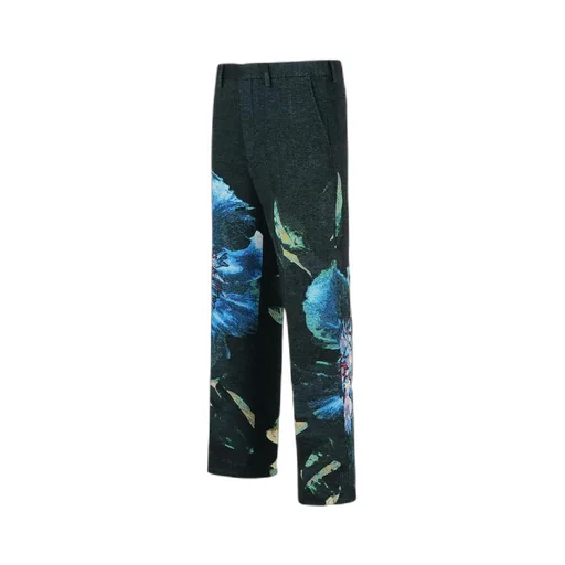 Patterned Casual Pants