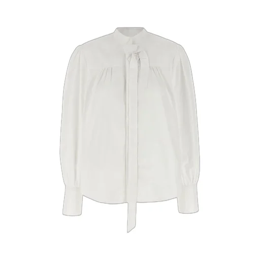 Bow-Ruffled Shirt
