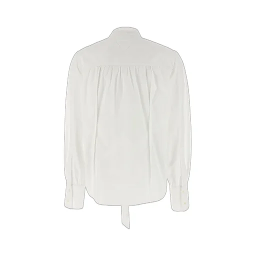 Bow-Ruffled Shirt