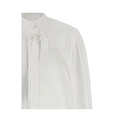 Bow-Ruffled Shirt