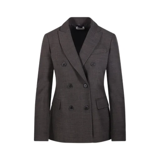 Double-Breasted Suit Jacket