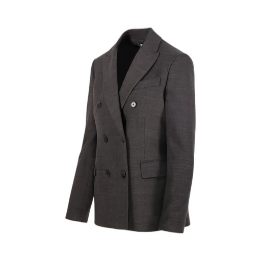 Double-Breasted Suit Jacket