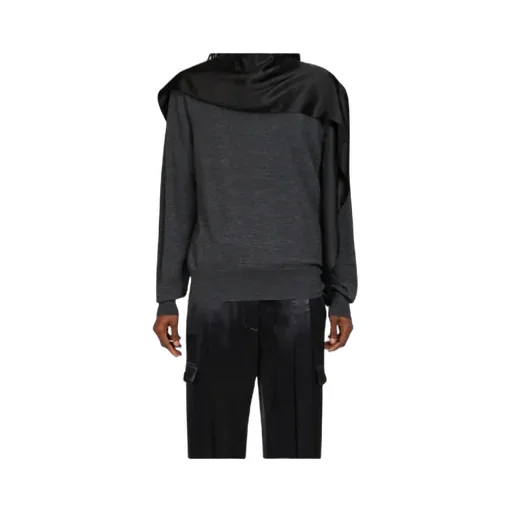 Scarf Neck Pullover