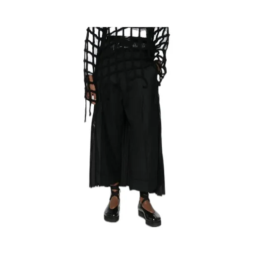 Pleated Wool Trousers