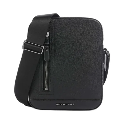 Michael Kors Hudson Logo Lettering Flight Bag